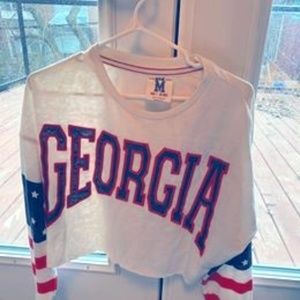 Cropped sweatshirt